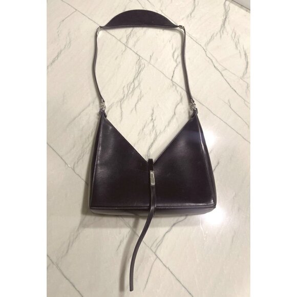 Givenchy Small Cut Out Bag in Black Leather Unisex Shoulder Handbag Purse - Picture 6 of 16